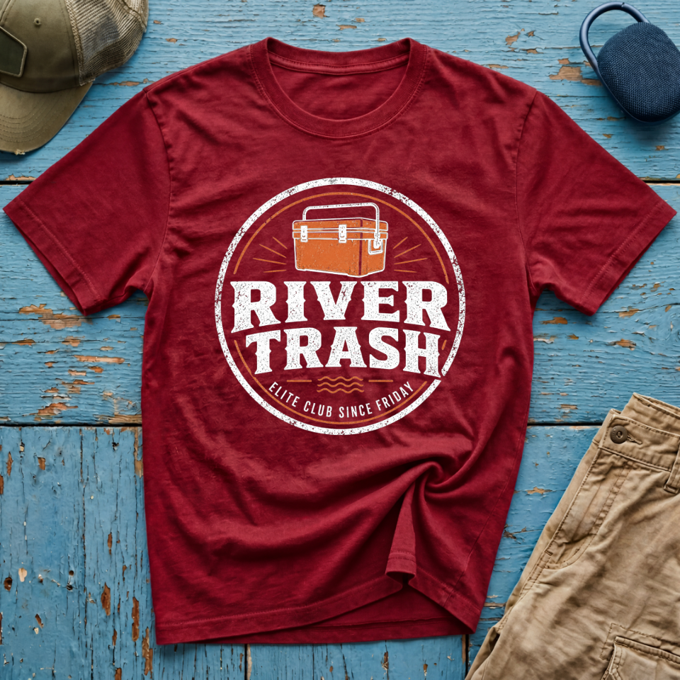 River Trash Graphic T-Shirt