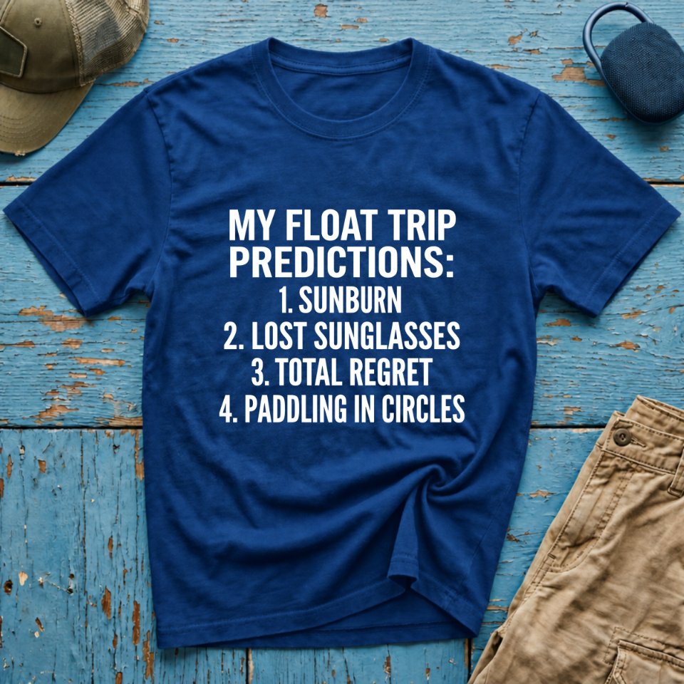 Float Trip Predictions Neutral Graphic T-Shirt