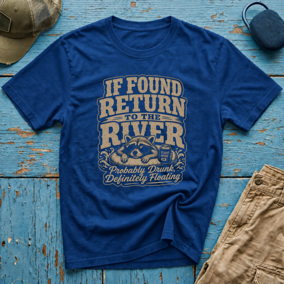 If Found Return to River Graphic T-Shirt
