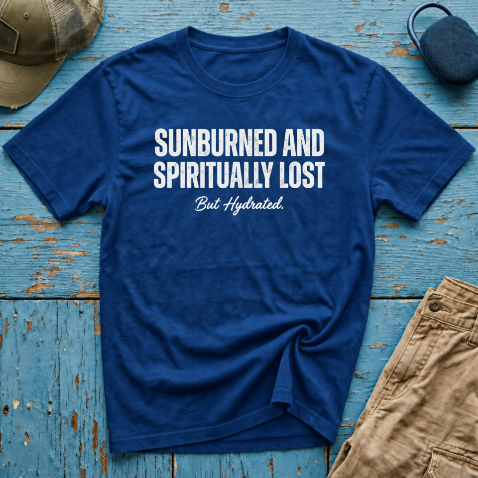 Sunburned and Spiritually Lost Graphic T-Shirt