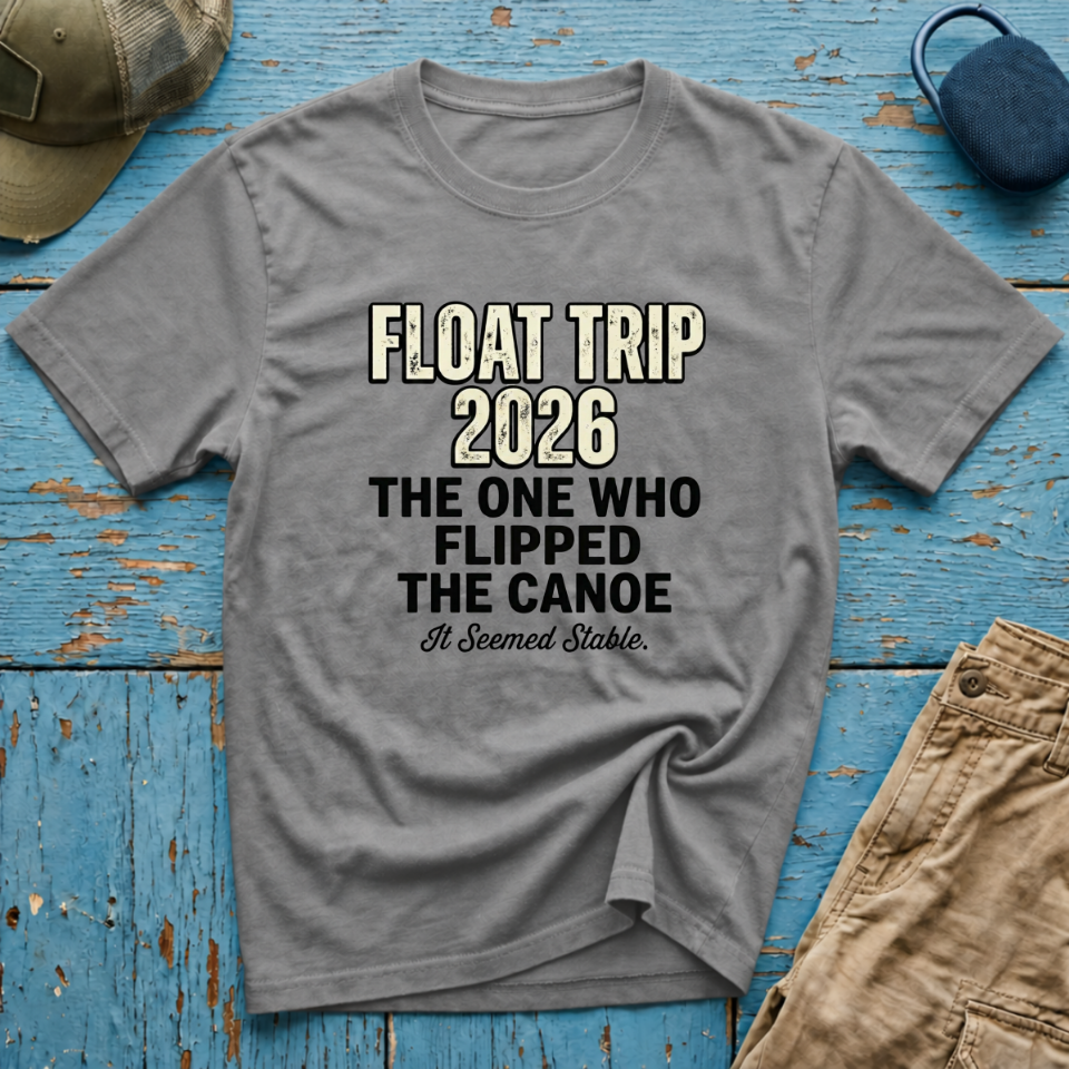 The One Who Flipped the Canoe Graphic T-Shirt