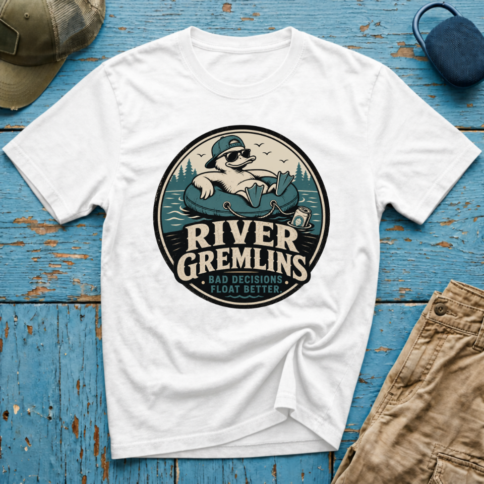 River Gremlins Graphic T-Shirt