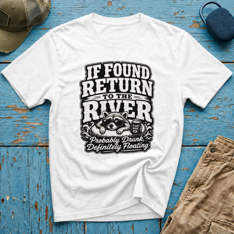 If Found Return to River Graphic T-Shirt